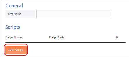 select add script