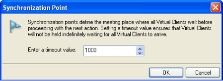 Synchronization Point Dialog Box
