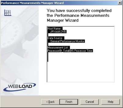 PMM Wizard Configuration Summary