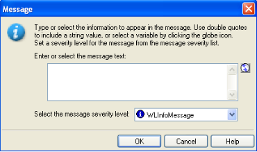 Message Dialog Box