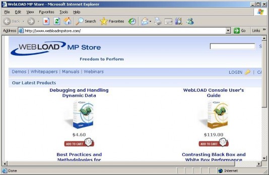WebLOAD Test Site Home Page.jpg