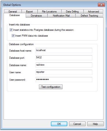 Console Global options