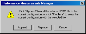 PMM Append/Replace Message Box