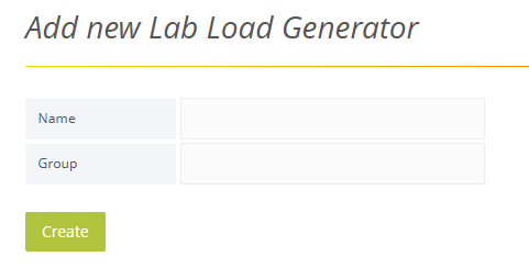 Add new lab load generator