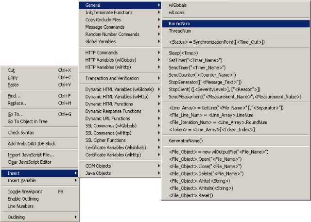 Adding RoundNum using the Copy/Include Files Menu