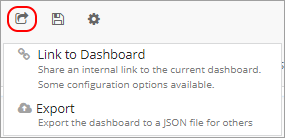 Share Dashboard – Options