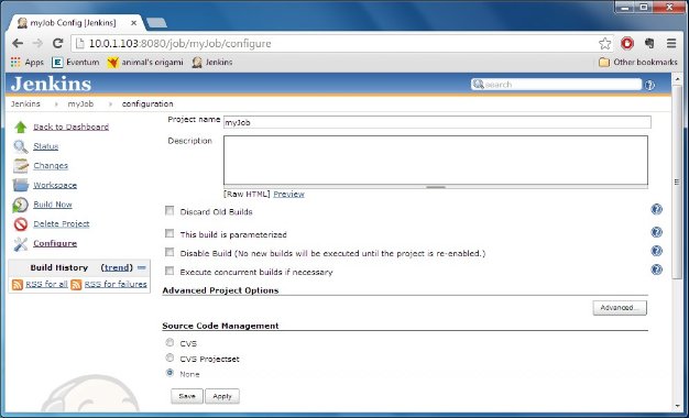 New Job Page