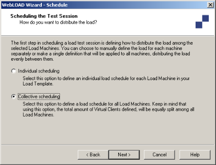 Schedule Dialog Box