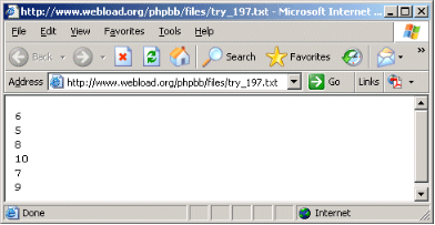 Sample Data File