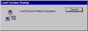 Load Session Startup Message Box