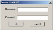 Prompt for Accessing the Host Computer