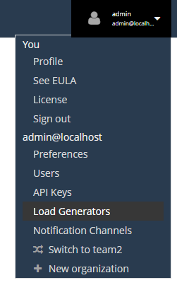 Select Load Generators