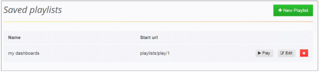 Playlists window