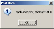 Post Data Full Text Message Box
