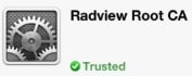 Trust root CA